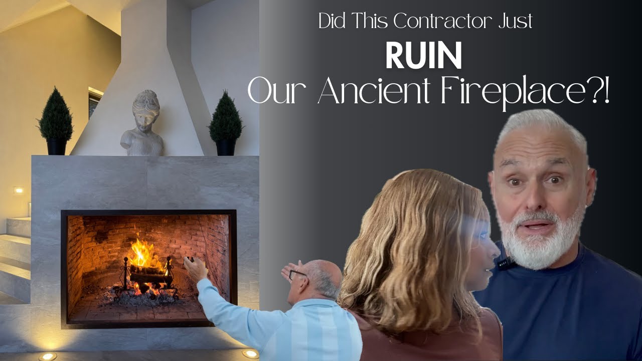 Italian Renovation Reality: Fixing an Ancient Fireplace in Sicily