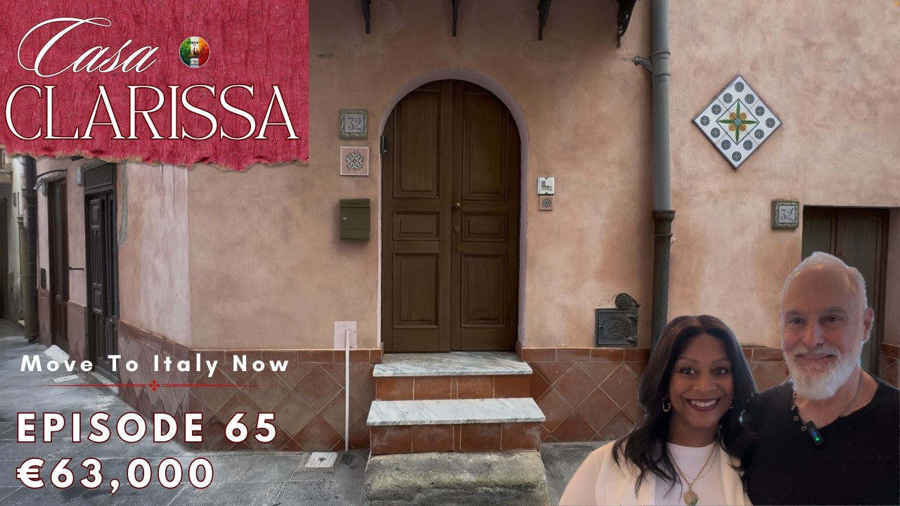 €63K Renovated Historic Home in Santo Stefano di Camastra, Sicily: Move-In Ready with 3 Balconies