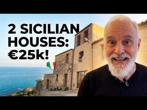 €25K Two-House Renovation with Sea Views in Motta d'Affermo