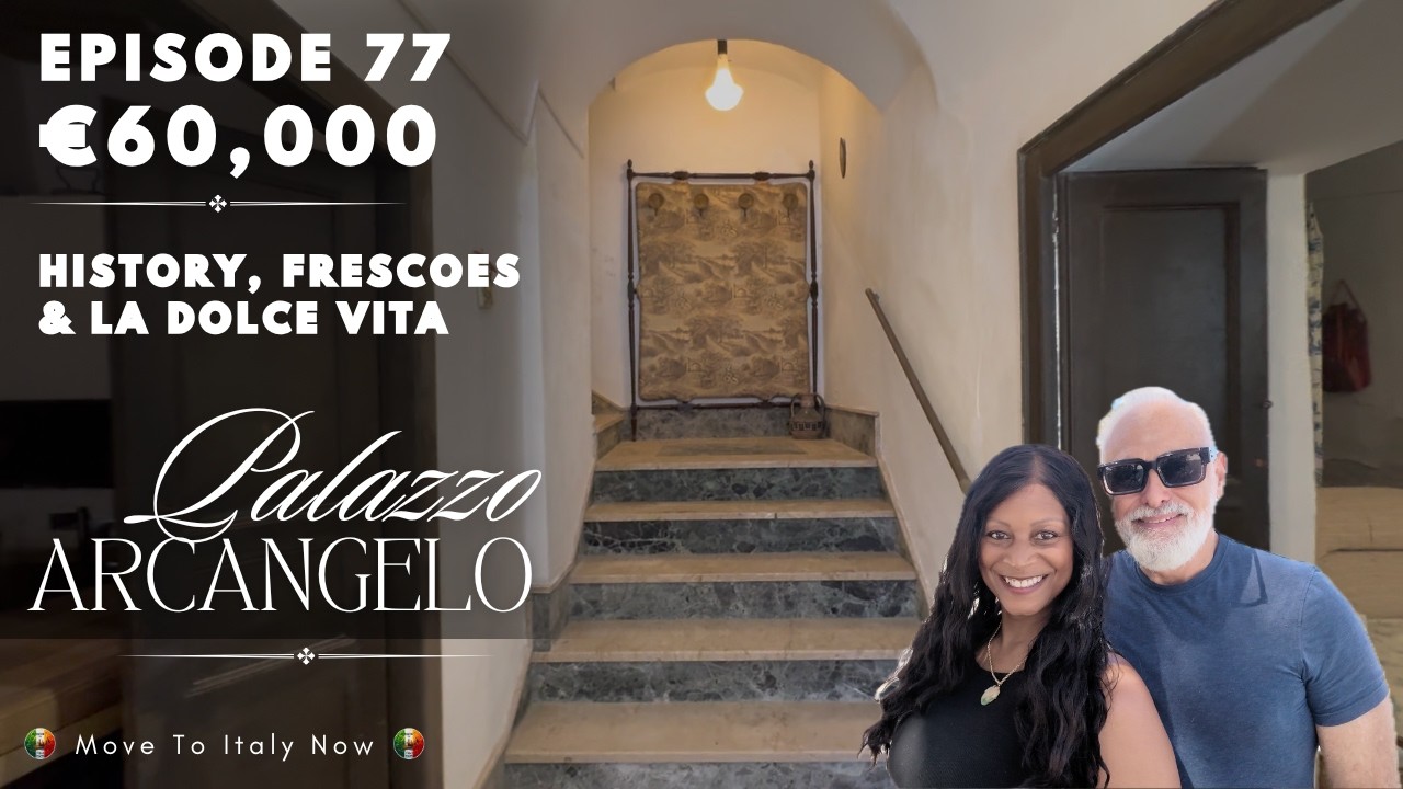 €60K Palazzo with Sea Views in Reitano, Sicily: Frescoes & History