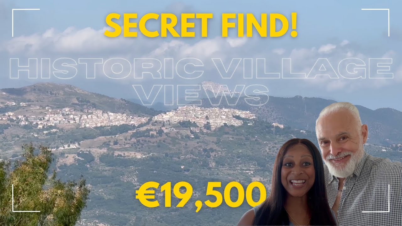 €19.5K Fixer-Upper with Sea Views in Motta d’Affermo, Sicily: Hilltop Village Gem